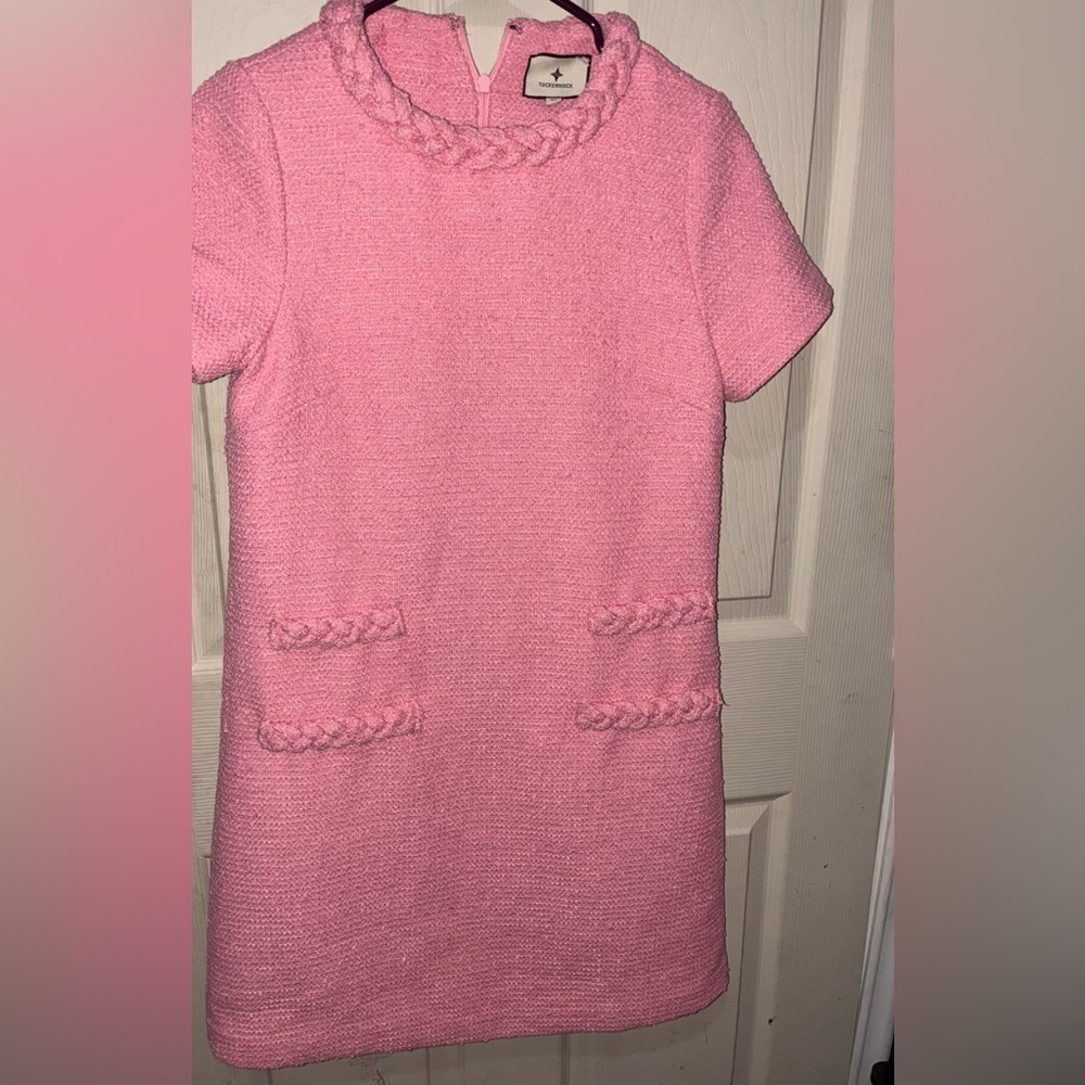 TUCKERNUCK light Pink Tweed Jackie Tweed Dress - Picture 2 of 4